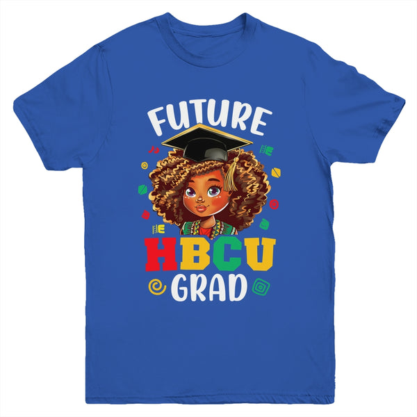 Future HBCU Grad Black Girl Kids Afro Black History Month Youth Shirt Youth T Shirt Royal 600x.jpg