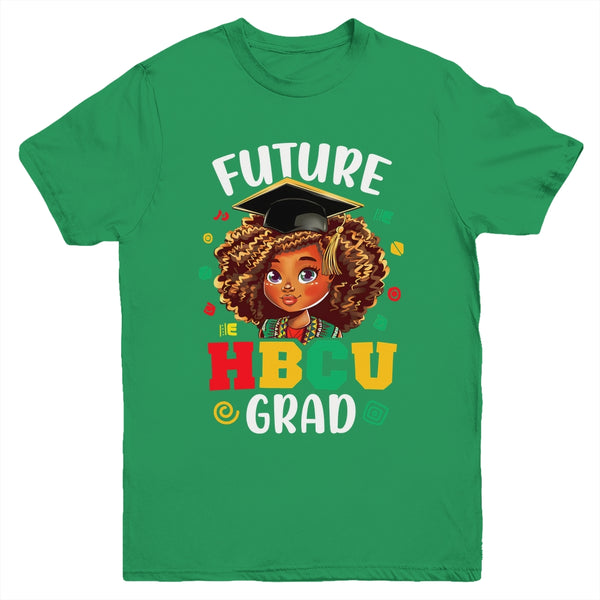 Future HBCU Grad Black Girl Kids Afro Black History Month Youth Shirt Youth T Shirt Irish Green 600x.jpg