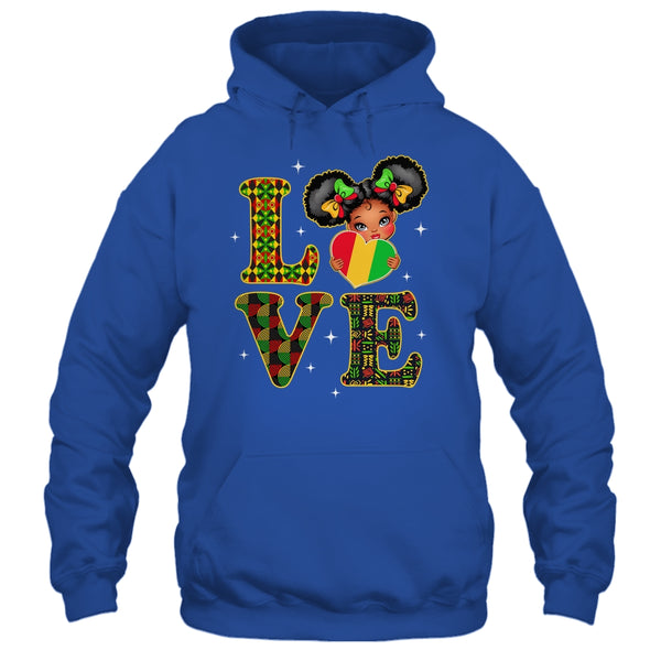 Love Black History Month Strong African Girls Kids Shirt Hoodie Pullover Hoodie Royal 600x.jpg