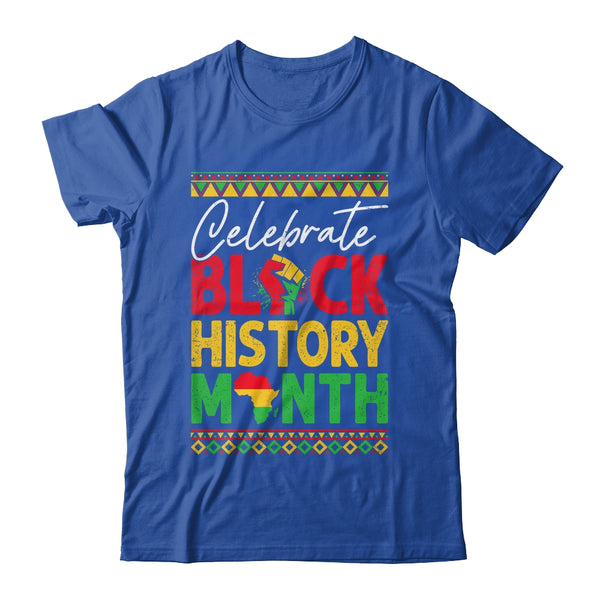Celebrate Black History Month African For Men Women Kids Shirt Hoodie Classic T Shirt Royal 600x.jpg