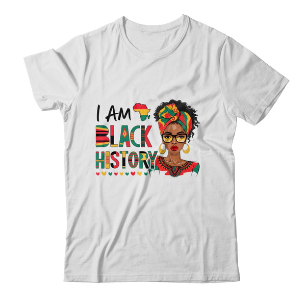 I m Black History Month African American Women Girls Shirt Hoodie Classic T Shirt White 600x.jpg