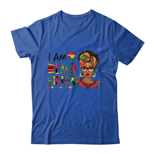 I m Black History Month African American Women Girls Shirt Hoodie Classic T Shirt Royal 600x.jpg