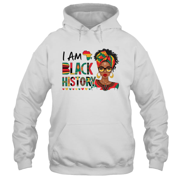 I m Black History Month African American Women Girls Shirt Hoodie Pullover Hoodie White 600x.jpg