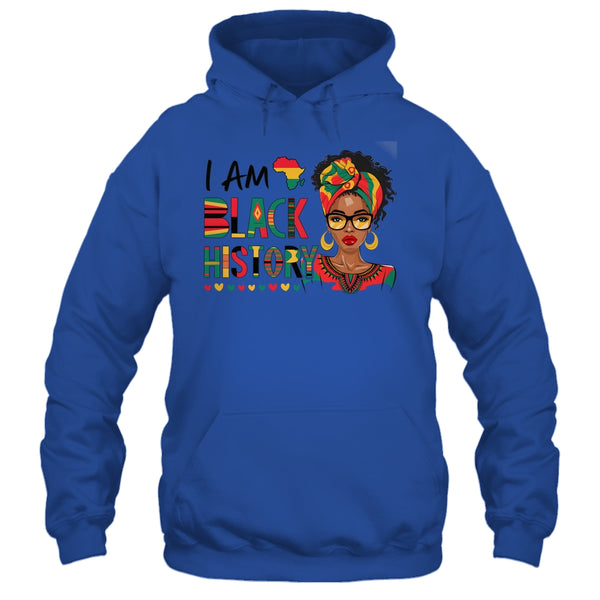 I m Black History Month African American Women Girls Shirt Hoodie Pullover Hoodie Royal 600x.jpg