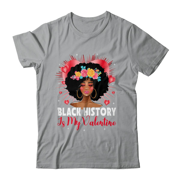 Cute Black History Is My Valentine African American Women Shirt Tank Top Classic T Shirt Sport Grey 600x.jpg