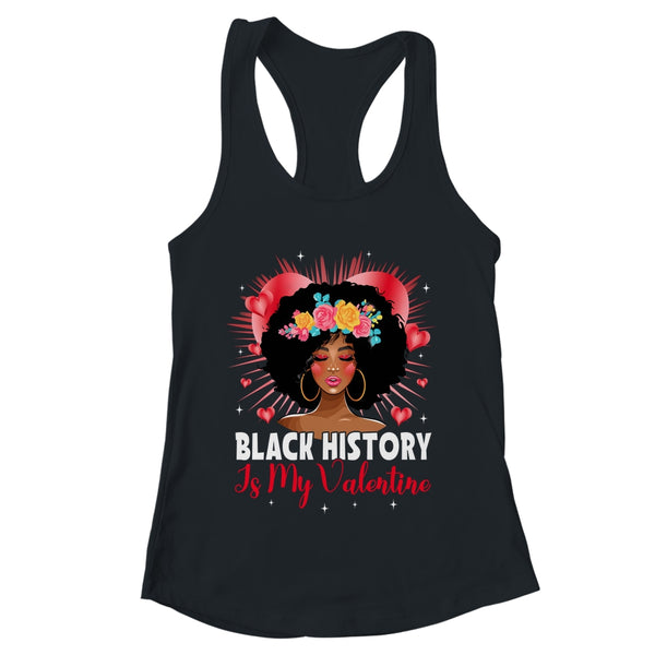 Cute Black History Is My Valentine African American Women Shirt Tank Top Women s Ideal Racerback Tank Dark Grey 600x.jpg