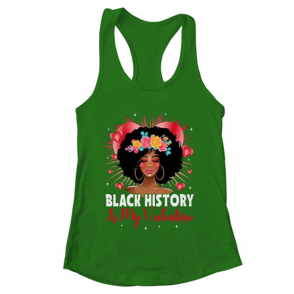 Cute Black History Is My Valentine African American Women Shirt Tank Top Women s Ideal Racerback Tank Kelly Green 600x.jpg