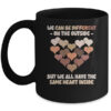 Same Heart Inside Black History Month African Women Men Mug 11oz Mug Black front 600x.jpg