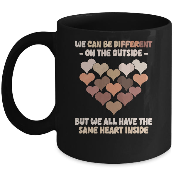 Same Heart Inside Black History Month African Women Men Mug 11oz Mug Black front 600x.jpg