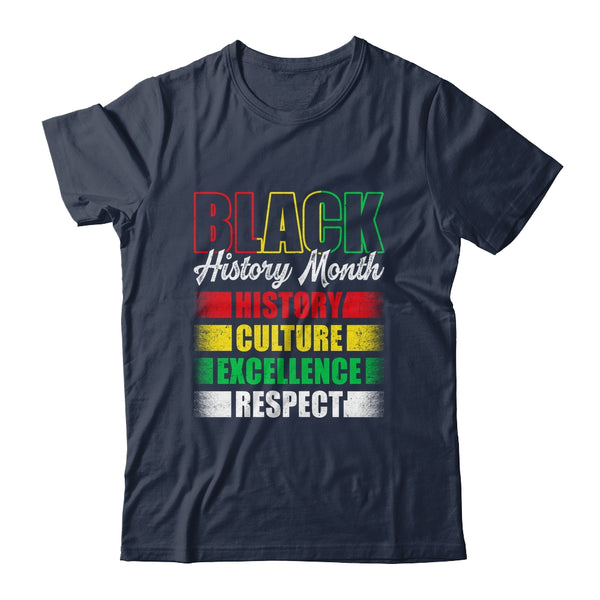 Black History Month Africa African Mens Womens Kids Shirt Hoodie Classic T Shirt Navy 600x.jpg
