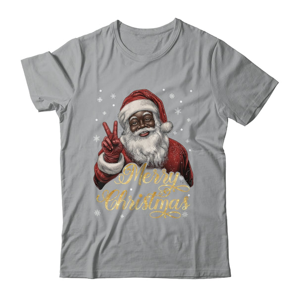 Funny African American Santa Christmas Family Matching Men Shirt Sweatshirt Classic T Shirt Sport Grey 600x.jpg