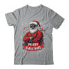 African American Santa Merry Christmas Retro Black X mas Shirt Sweatshirt Classic T Shirt Sport Grey 600x.jpg