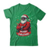 African American Santa Merry Christmas Retro Black X mas Shirt Sweatshirt Classic T Shirt Irish Green 600x.jpg