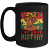 I Am Black History Afro Woman 1865 Vibes Black History Month Mug 15oz Mug Black front 600x 1.jpg
