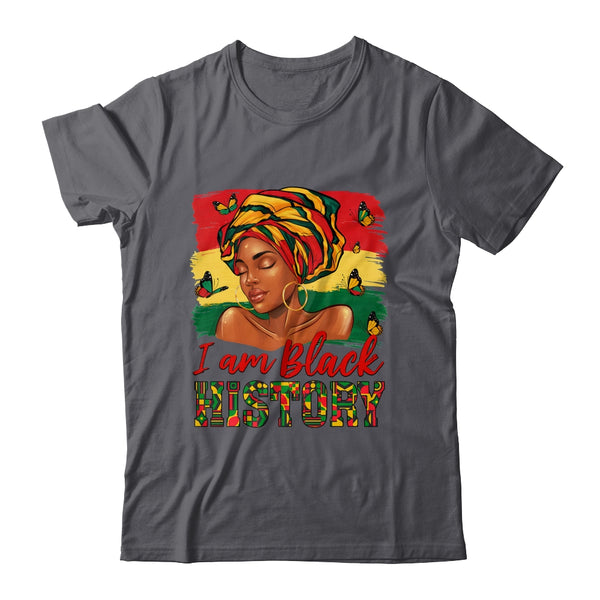 I Am Black History Afro Woman 1865 Vibes Black History Month Shirt Tank Top Classic T Shirt Dark Heather 600x 1.jpg