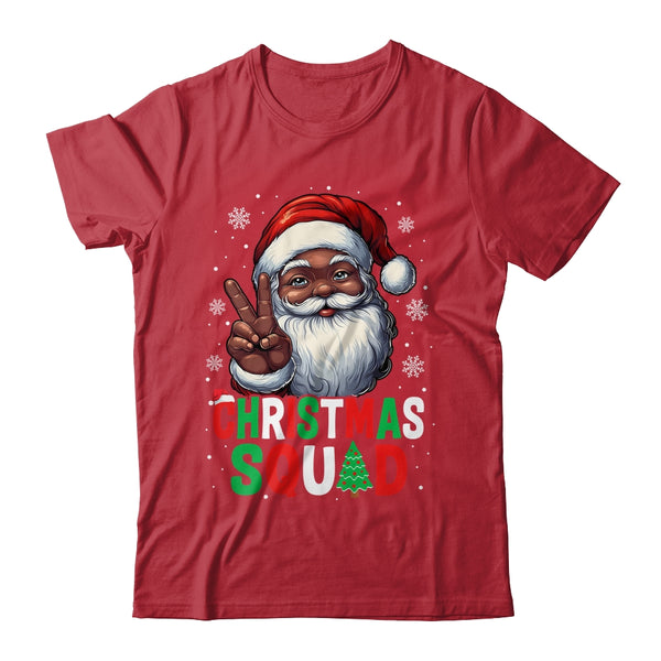Christmas Squad Santa Afro Men Proud Black African American Shirt Sweatshirt Classic T Shirt Red 600x.jpg