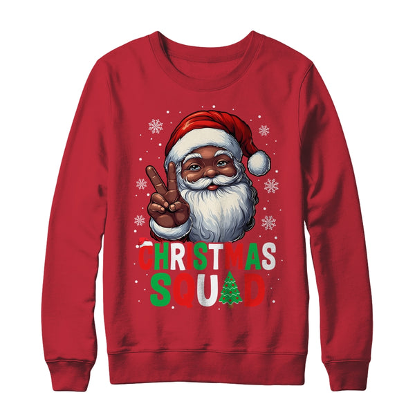 Christmas Squad Santa Afro Men Proud Black African American Shirt Sweatshirt Crewneck Sweatshirt Red 600x.jpg