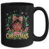 Merry Christmas African American Black Women Afro Messy Bun Mug 15oz Mug Black back 600x.jpg