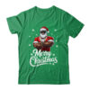 African American Santa Christmas Cool Afro Black Men Classic T Shirt Irish Green 600x.jpg
