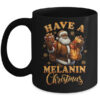 Have A Melanin Christmas African American Santa Afro Proud Mug 11oz Mug Black front 600x.jpg