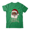 Black African American Christmas Santa Claus Afro Santa Men Classic T Shirt Irish Green 600x.jpg