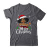 Merry Christmas Black Women African Girl Santa Hat Xmas Shirt Sweatshirt Classic T Shirt Dark Heather 600x.jpg