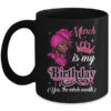 March Is My Birthday African Black Women Birthday Queen Mug 11oz Mug Black front 600x.jpg