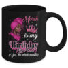 March Is My Birthday African Black Women Birthday Queen Mug 11oz Mug Black back 600x.jpg