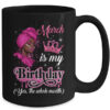 March Is My Birthday African Black Women Birthday Queen Mug 15oz Mug Black back 600x.jpg