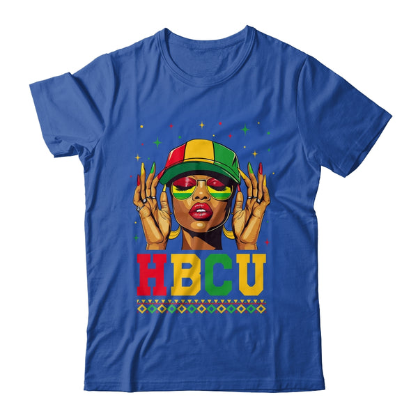 HBCU Black History Month African American Celebration Women Shirt Hoodie Classic T Shirt Royal 600x 1.jpg
