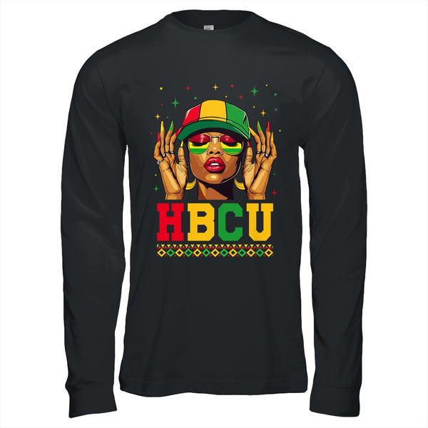 HBCU Black History Month African American Celebration Women Shirt Hoodie Long Sleeve T Shirt Black 600x 1.jpg