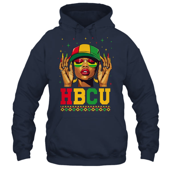 HBCU Black History Month African American Celebration Women Shirt Hoodie Pullover Hoodie Navy 600x 1.jpg