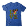 Love Black History Month Strong African Girls Kids Shirt Hoodie Classic T Shirt Royal 600x 1.jpg