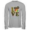 Love Black History Month Strong African Girls Kids Shirt Hoodie Long Sleeve T Shirt Sport Grey 600x 1.jpg