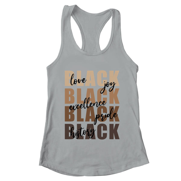 Love Joy Excellence Price Black History Month African Women Shirt Tank Top Women s Ideal Racerback Tank Heather Grey 600x.jpg