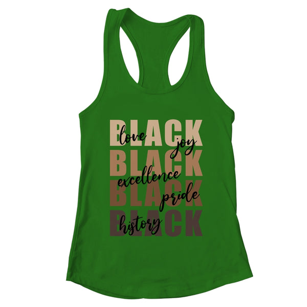 Love Joy Excellence Price Black History Month African Women Shirt Tank Top Women s Ideal Racerback Tank Kelly Green 600x.jpg
