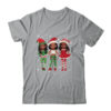 Merry Christmas Black Afro African Santa Hat ELF Melanin Shirt Sweatshirt Classic T Shirt Sport Grey 600x 1.jpg