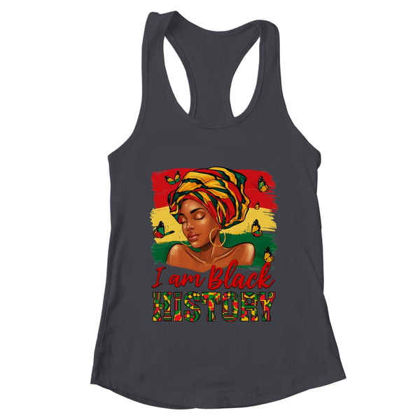 I Am Black History Afro Woman 1865 Vibes Black History Month Shirt Tank Top Women s Ideal Racerback Tank Black 600x 2.jpg