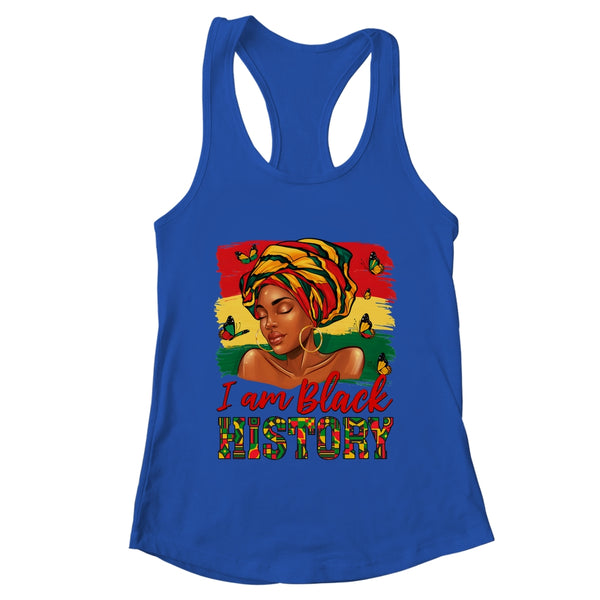 I Am Black History Afro Woman 1865 Vibes Black History Month Shirt Tank Top Women s Ideal Racerback Tank Royal 600x 2.jpg
