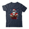 African American Santa Christmas Cool Afro Black X Mas Classic T Shirt Navy 600x 1.jpg