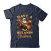 Have A Melanin Christmas African American Santa Afro Proud Classic T Shirt Navy 600x 1.jpg