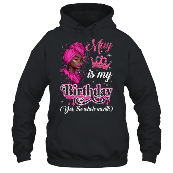 May Is My Birthday African Black Women Birthday Queen Shirt Tank Top Pullover Hoodie Black 600x 1.jpg