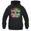 The Freedom Of Knowledge Black History Month Teacher Kids Shirt Hoodie Pullover Hoodie Black 600x 1.jpg