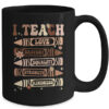 I Teach Black History Teacher Celebrate Black History Month Mug 15oz Mug Black back 600x.jpg