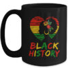 Black History Month African Pride American Heart Women Mug 15oz Mug Black front 600x.jpg