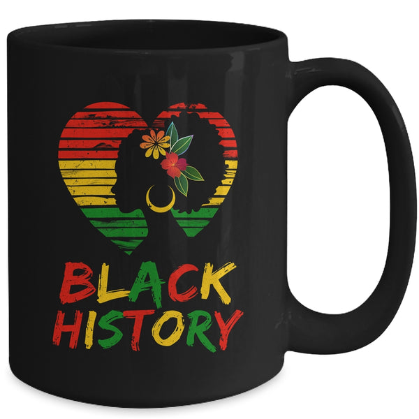 Black History Month African Pride American Heart Women Mug 15oz Mug Black back 600x.jpg