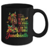 Juneteenth I Am The Storm Black Women Black History Month Mug 11oz Mug Black back 600x.jpg