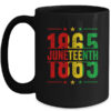 Emancipation Day Is Great 1865 Juneteenth Flag Men Women Mug 15oz Mug Black front 600x.jpg
