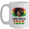 Juneteenth Freedom 1865 Black History African American Women Mug 15oz Mug White front 600x.jpg