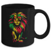 Lion Juneteenth Cool Black History African American Flag Mug 11oz Mug Black back 600x.jpg